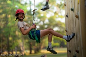 rock climbing summer camp wisconsin red arrow camp sleepaway camp